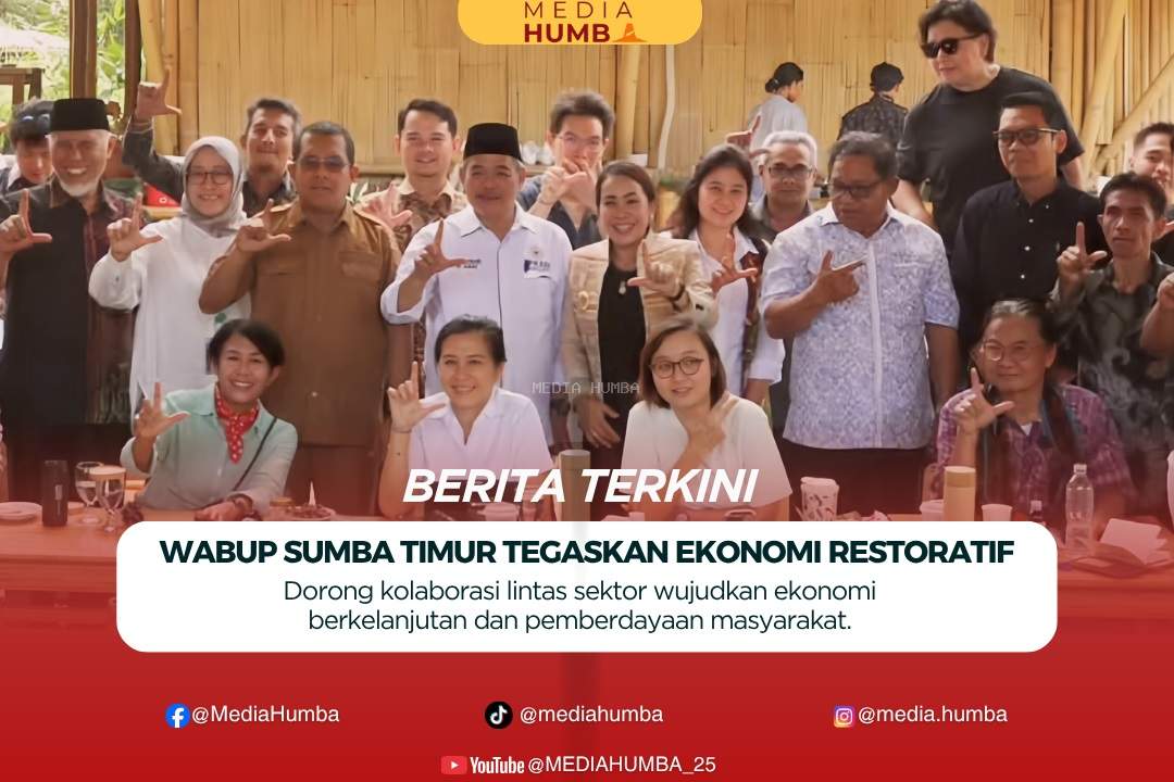 Wakil Bupati Sumba Timur Hadiri Diskusi Belajar Silang Lintas Sektor untuk Ekonomi Restoratif, Pertanian Regeneratif, Ekonomi Kreatif, dan Inovasi Berbasis Agroekologi Bambu Diselenggarakan oleh YBLL