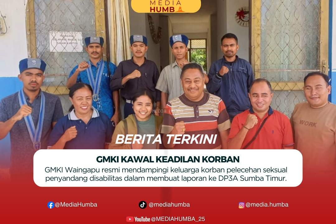 GMKI Waingapu Tegaskan Keseriusan Dampingi Kasus Pelecehan Seksual: Buat Laporan ke DP3A dan Jalin Kolaborasi Strategis