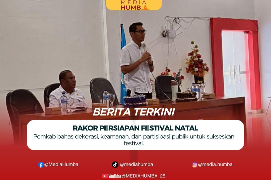 Rapat Koordinasi Pemantapan Festival "Humba Bersukacita" dalam Momentum Natal 2025 dan Tahun Baru 2026