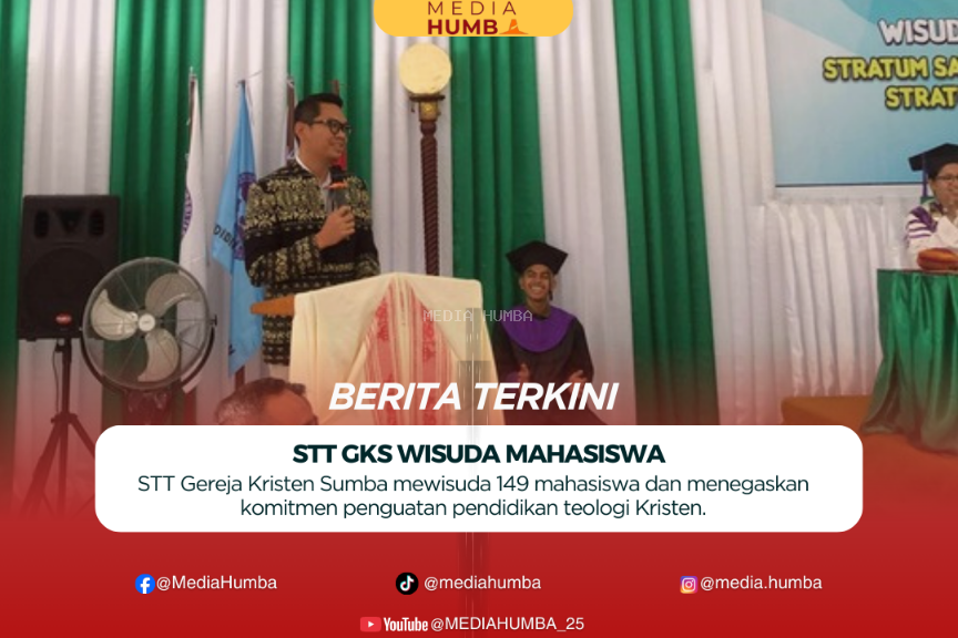 Di Penghujung Desember Sekolah Tinggi Teologi  Gereja Kristen Sumba Wisuda 149 Mahasiswa