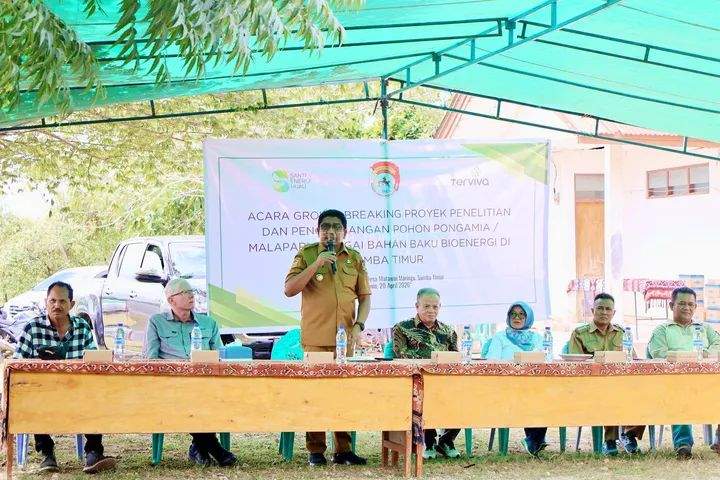 PT. Santi Energi Hijau Melakukan Ground Breaking Proyek Penelitian dan Pengembangan Pohon Pongamia Pinnata (Malapari) Sebagai Bahan Baku Bioenergi  Di Kabupaten Sumba Timur