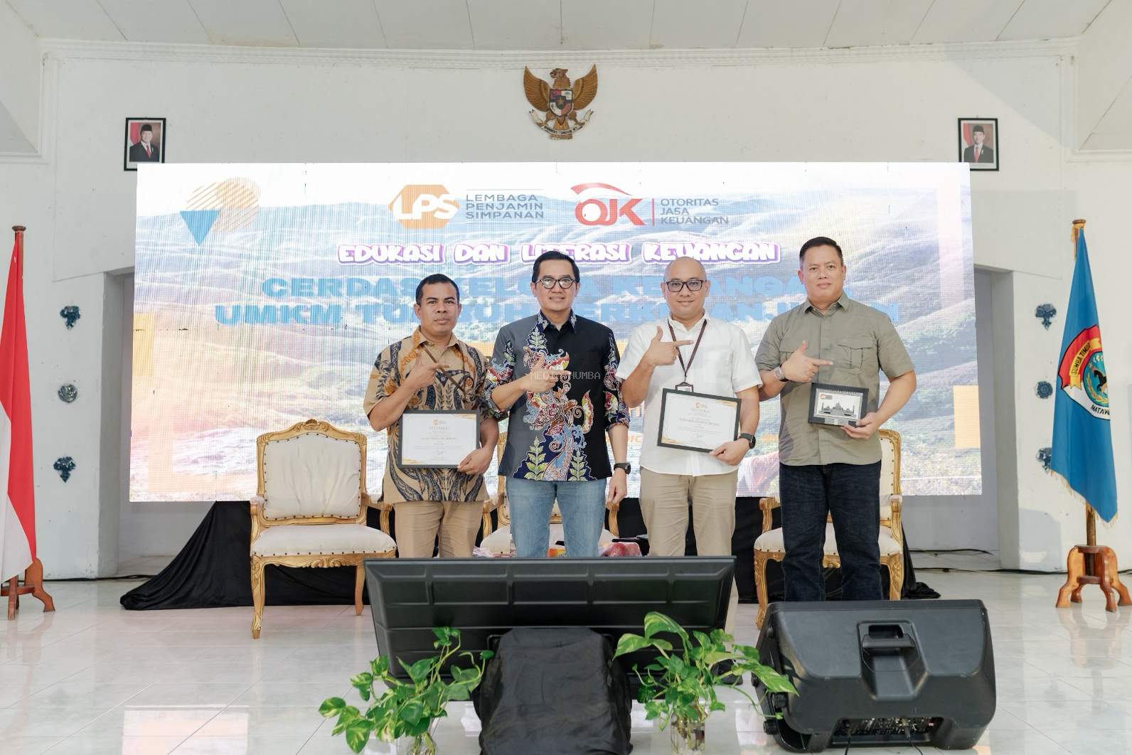 Edukasi dan Literasi Keuangan LPS untuk UMKM di Sumba Timur, NTT “Cerdas Kelola Keuangan, UMKM Tumbuh Berkelanjutan”