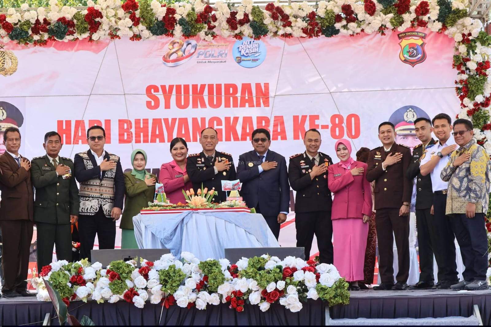 Bupati Sumba Timur Hadiri Upacara Peringatan Hari Bhayangkara Ke-80, Perkuat Sinergi Polri Dan Pemerintah Daerah
