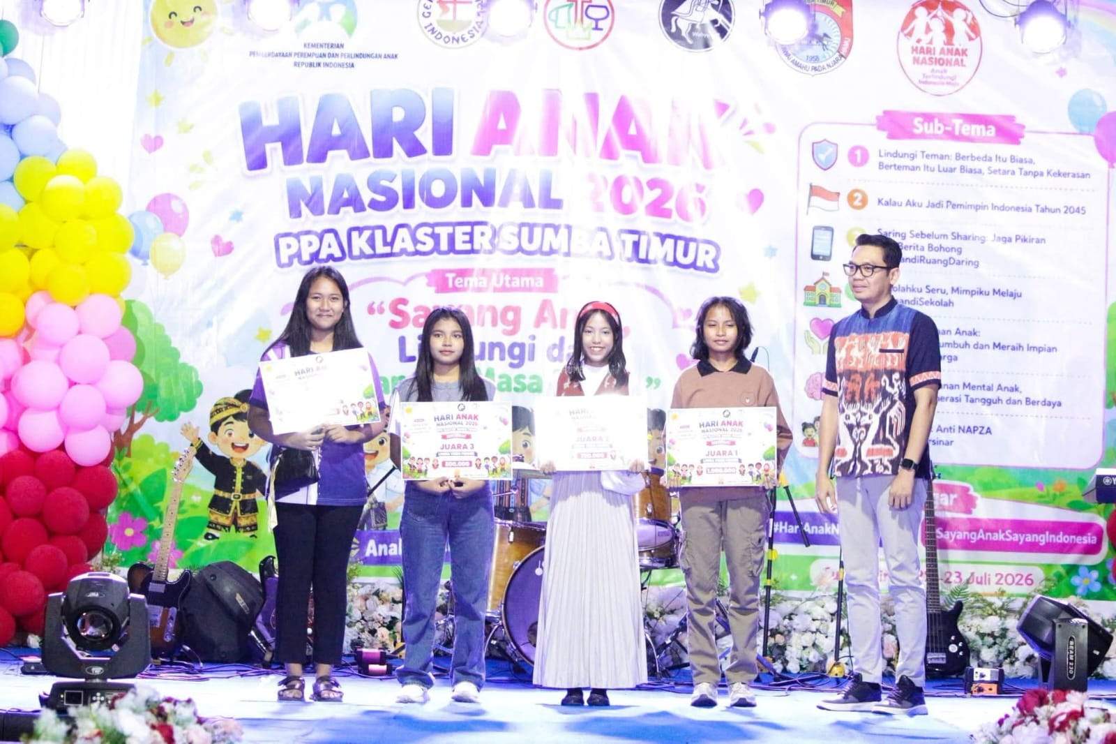 Peringatan Hari Anak Nasional 2026, Wabup Yon Hani: Membentuk Generasi Yang Sehat, Cerdas, Dan Berkarakter Merupakan Tanggung Jawab Bersama