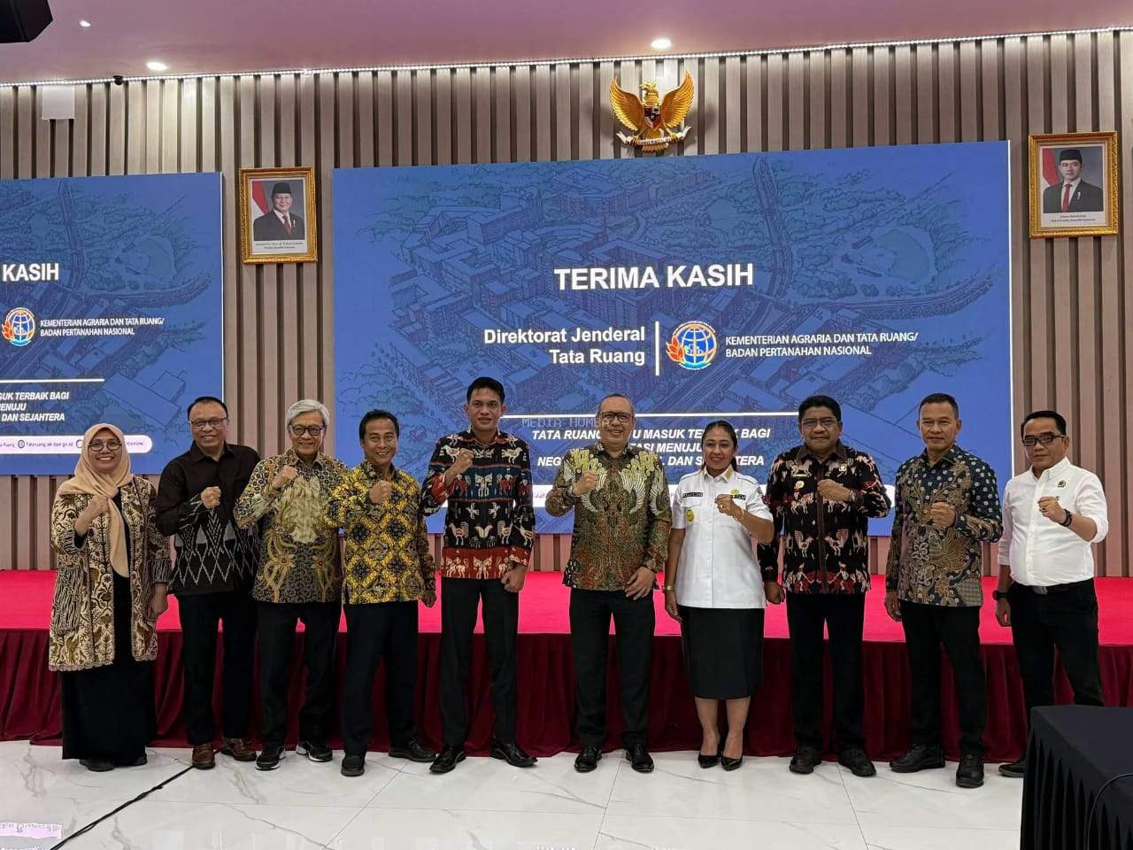 Penguatan Tata Ruang Kabupaten Sumba Timur, Bupati Umbu Lili Ikuti Rakor Lintas Sektor Bersama Dirjen Tata Ruang ATR/BPN